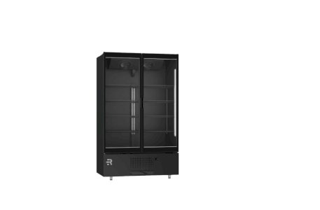 Refrigerador Premium Visa Cooler Resfriados Inverter 1,30m All Black 1216L 2 Portas VCMPR2P Refrimate