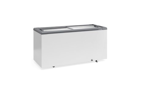 Freezer Horizontal 500L 1,69m 2 Tampas GHD-500 CZ Cinza Gelopar