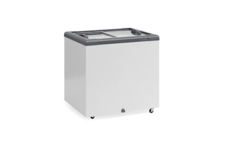Freezer Horizontal 210L 0,86m 2 Tampas GHD-200 CZ Cinza Gelopar