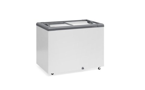 Freezer Horizontal 295L 1,09m 2 Tampas GHD-300 CZ Cinza Gelopar
