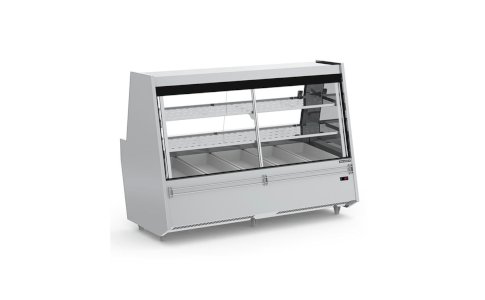 Balcão de Açougue Avícola/Prateleira 2,00m Atlantis EAAP-2000 Inox Refrimate