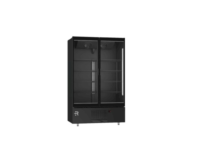 Refrigerador Premium Visa Cooler Resfriados Inverter 1,30m All Black 1216L 2 Portas VCMPR2P Refrimate